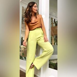 Green  slacks